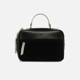 BOLSA TIRACOLO PRETA PRIONE MÉDIA BRANCA A 50011 0235 0123 AREZZO